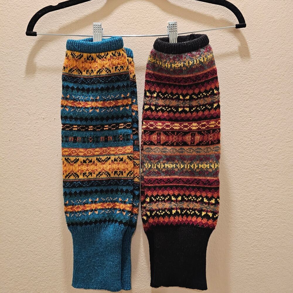 BUNDLE - Bohemian Style Wool Leg Warmers